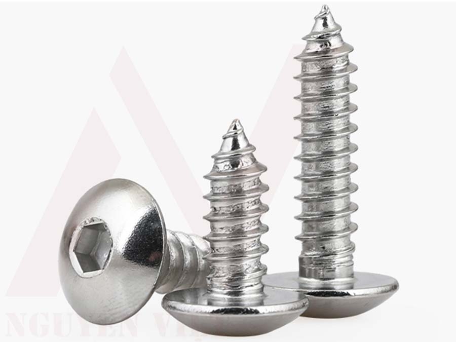 vít gỗ lục giác chìm có kích thước đa dạng