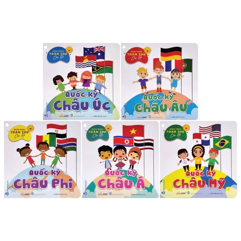 Bách Khoa Toàn Thư Cho Bé - Quốc Kỳ (Bộ 5 Cuốn)