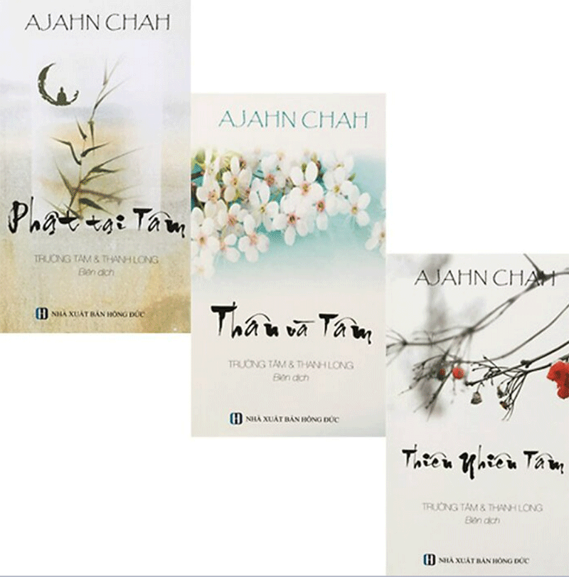 Bộ 3 Cuốn Sách Của Thiền Sư Ajahn Chah: Phật Tại Tâm - Thân Và Tâm - Thiên Nhiên Tâm