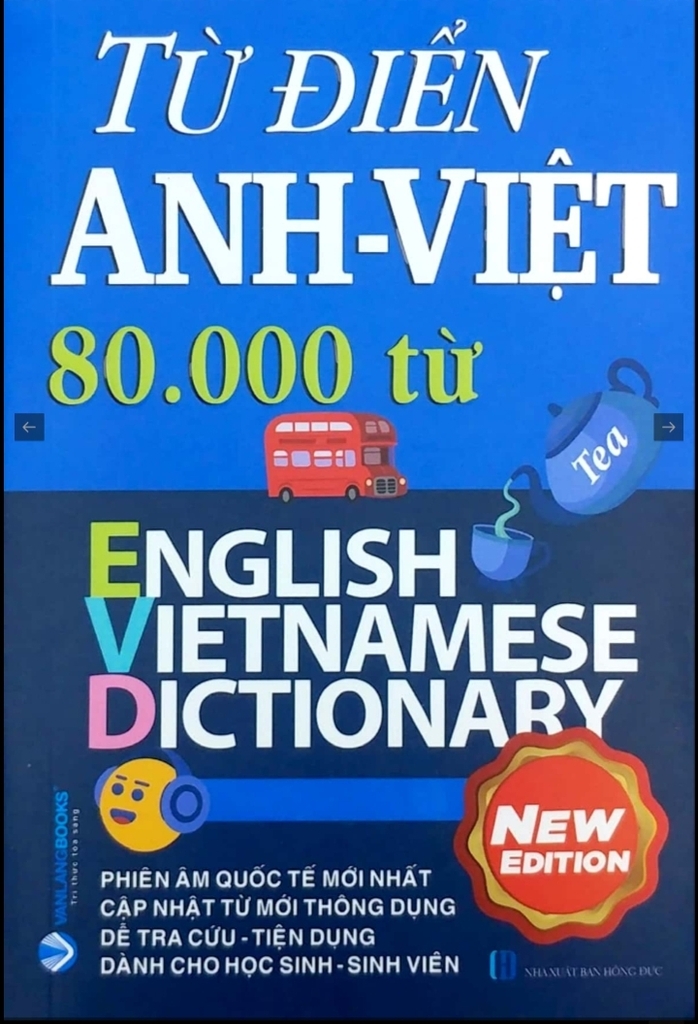 Từ điển Anh Việt 80000 từ