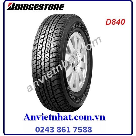 Lốp ô tô  245/70 R16 D840 Bridgestone Thái