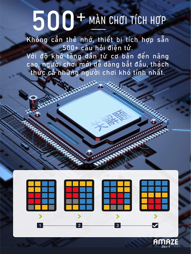 Máy chơi game mê cung dịch chuyển Zupp Amaze Gen 1