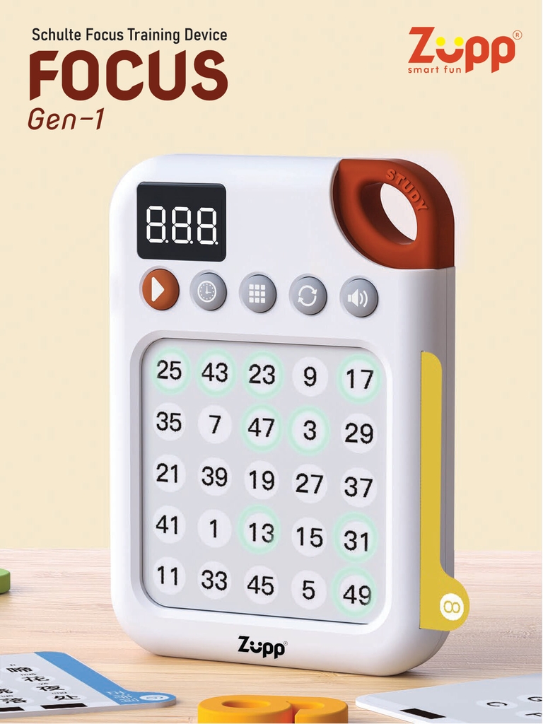 Máy chơi game Schulte Zupp Focus Gen 1 rèn luyện tập trung