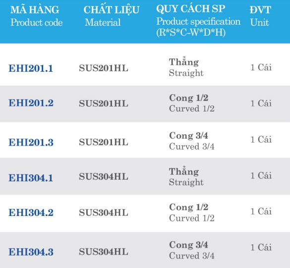 bản lề inox lắp nhanh