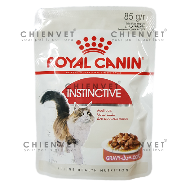 Pate cho mèo - Royal Canin Instinctive Gravy 85G (Hộp 12 gói)