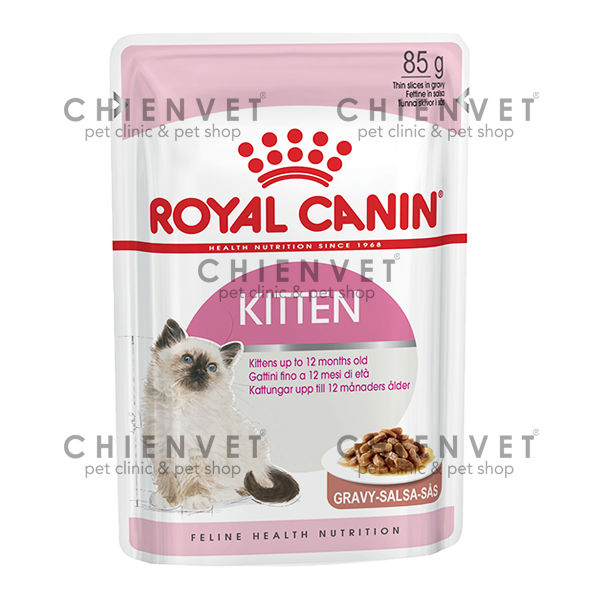 Pate cho mèo con - Kitten instinctive Gravy 85G