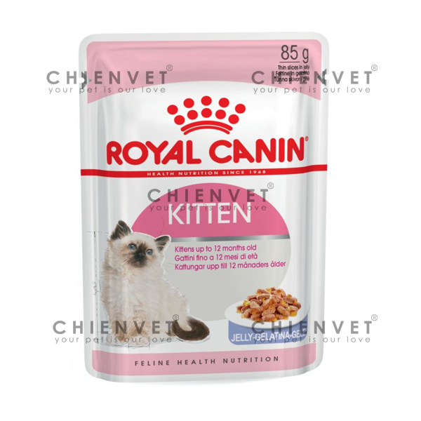 Pate cho mèo con - Kitten instinctive Jelly 85G