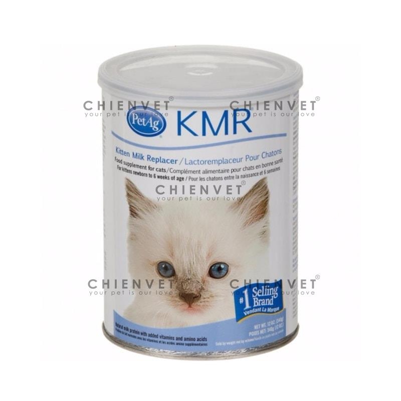 Sữa bột cho mèo sơ sinh KMR 340gr