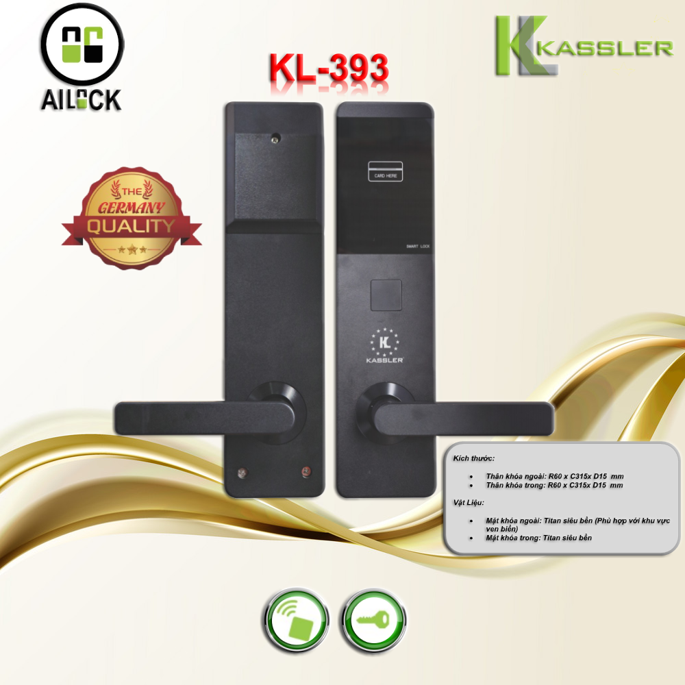 Khóa điện tử Kassler KL-393