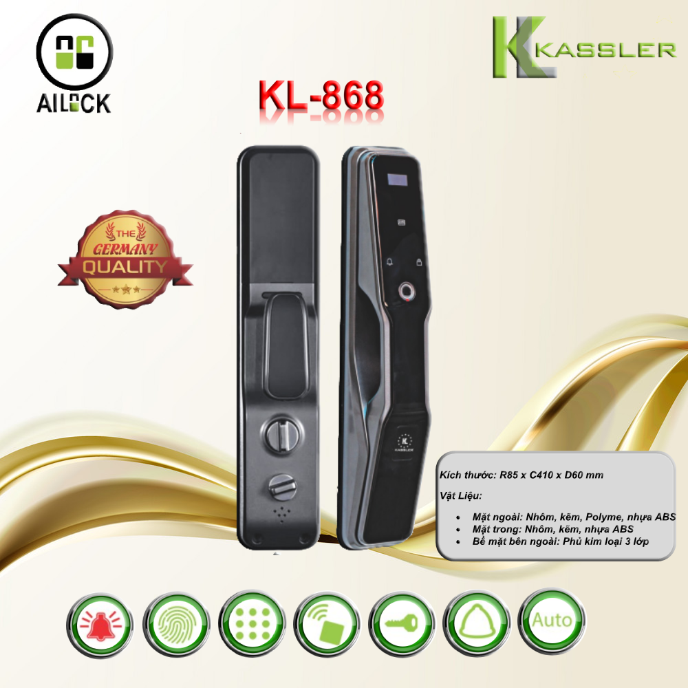 Khóa điện tử Kassler KL-868