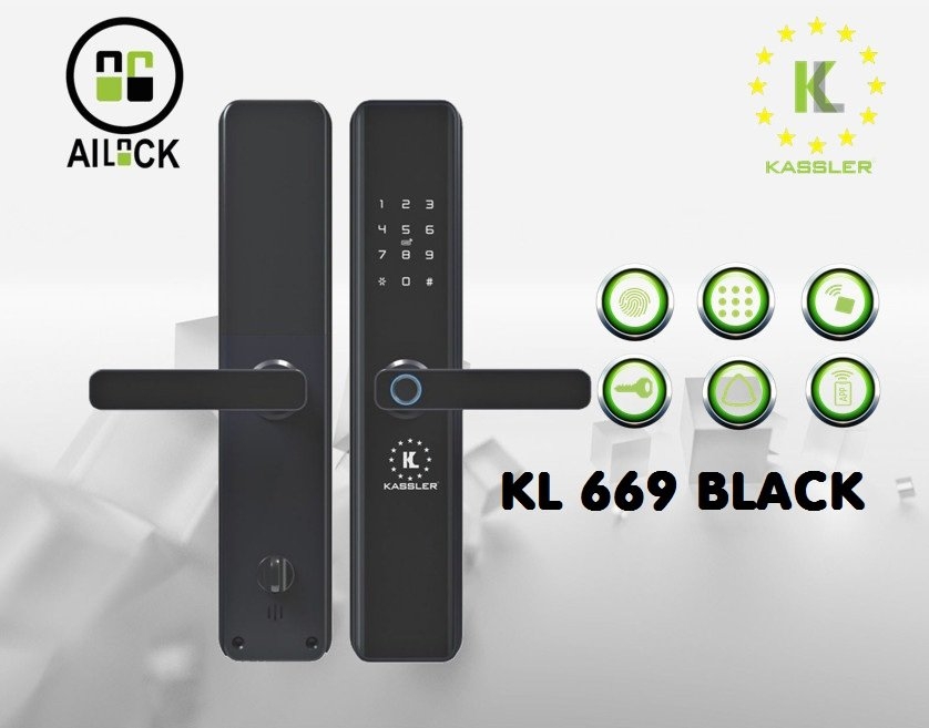 Khóa điện tử Kassler KL-669 Balck