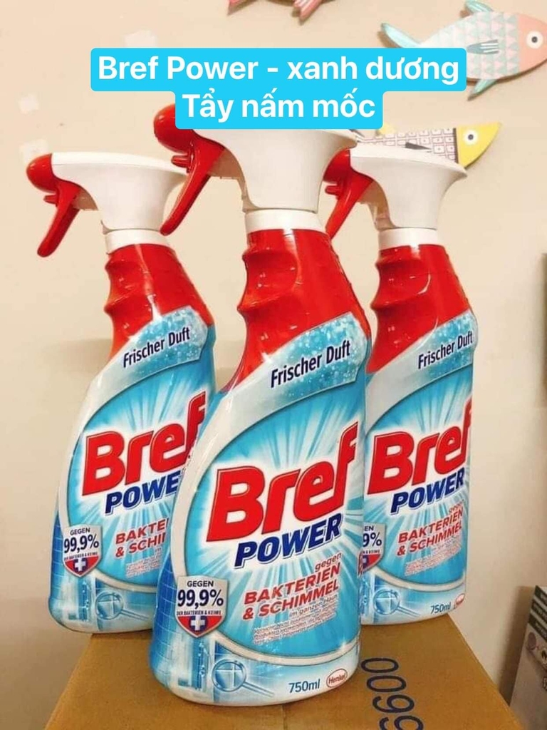 Chai xịt Bref Power tẩy nấm mốc 750mL