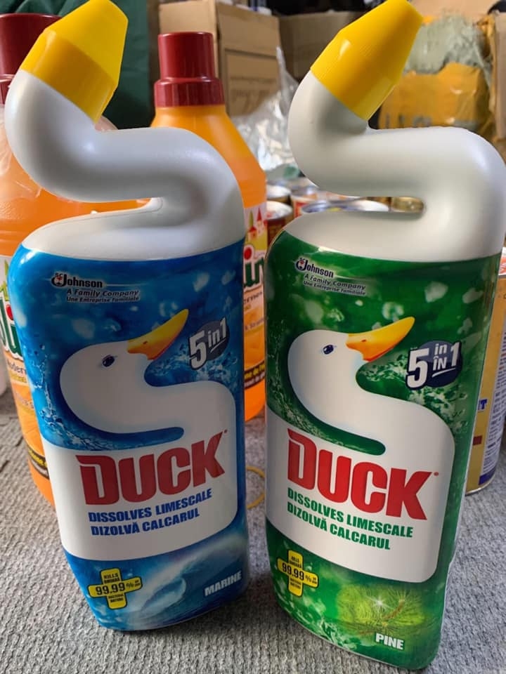 Nước tẩy rửa bồn cầu Duck 5in1