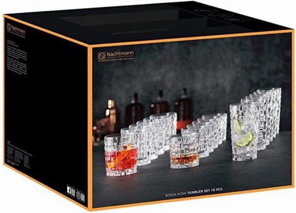 Set 18 cốc pha lê Nachtmann Nova