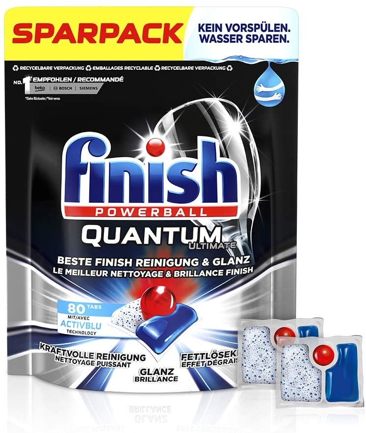 Viên rửa bát Finish Quantum Ultimate