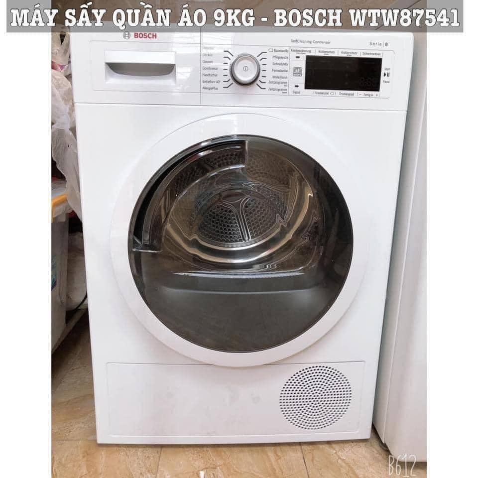 Máy sấy quần áo bosch WTW87541 - 9 kg