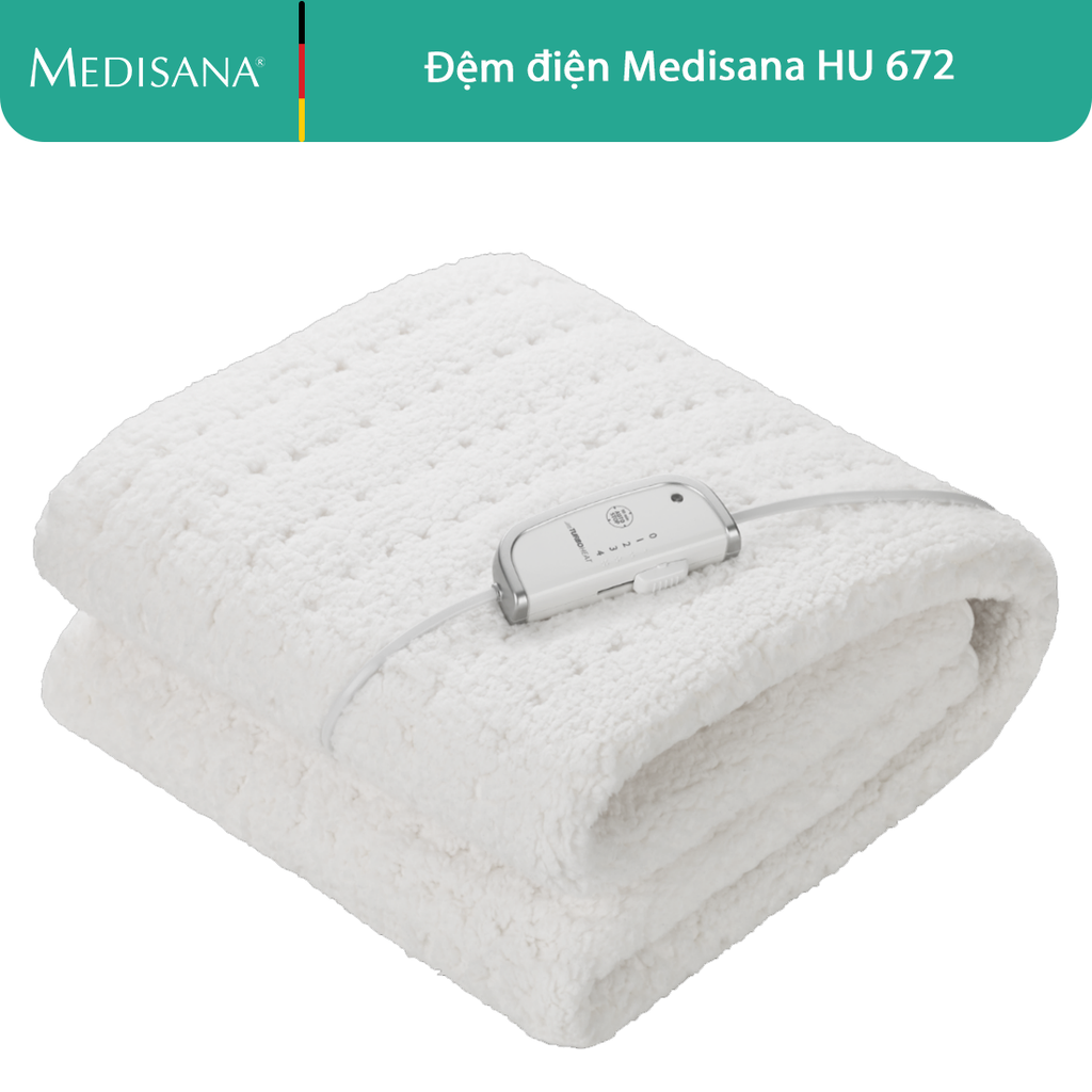 Đệm điện Medisana HU 672 Warmeunterbett Maxi Fleece