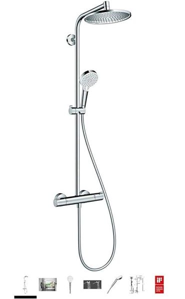 Sen Hansgrohe 2 xả bát tròn 24cm 27267000