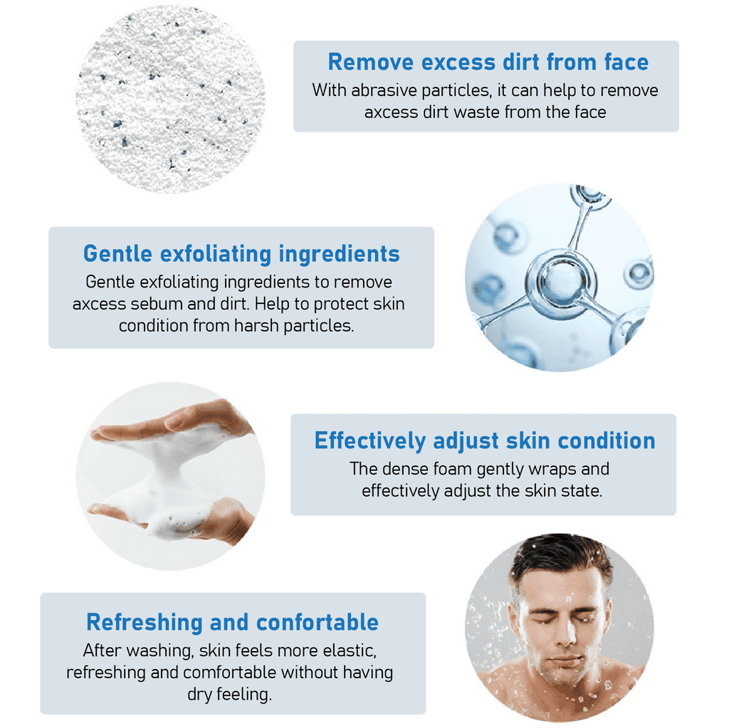 Sữa Rửa Mặt Esselect Men's Scrub | 130g