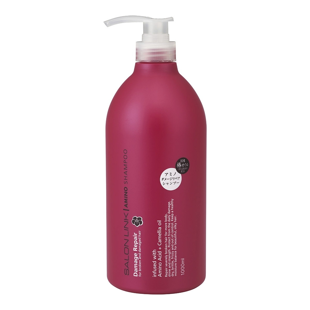 Dầu gội Salon Link Amino Damage Repair 1000ml - Phục hồi hư tổn, dưỡng tóc