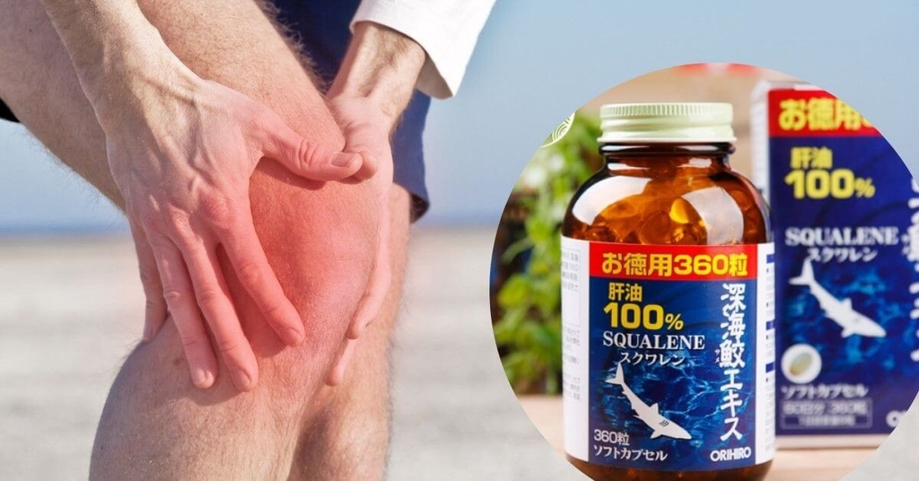 Viên Uống Sụn Cá Mập Squalene Orihiro 360 viên