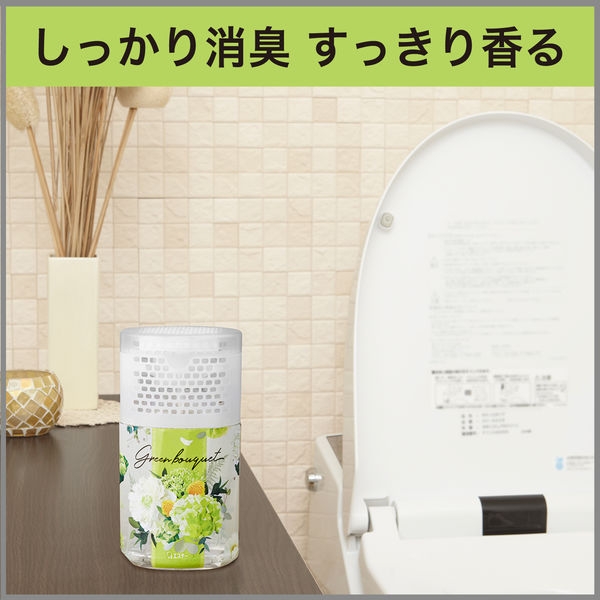 Hộp khử mùi toilet cao cấp Iris 400ml (hương hoa cỏ)