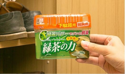 Khử mùi tủ giày hương trà xanh