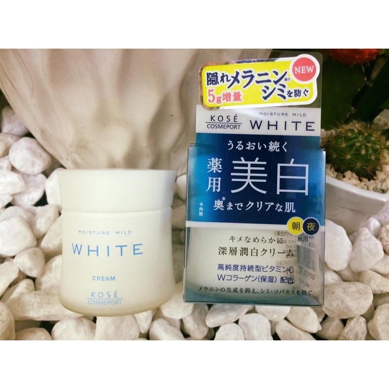 Kem dưỡng trắng da Moisture Kose 55g