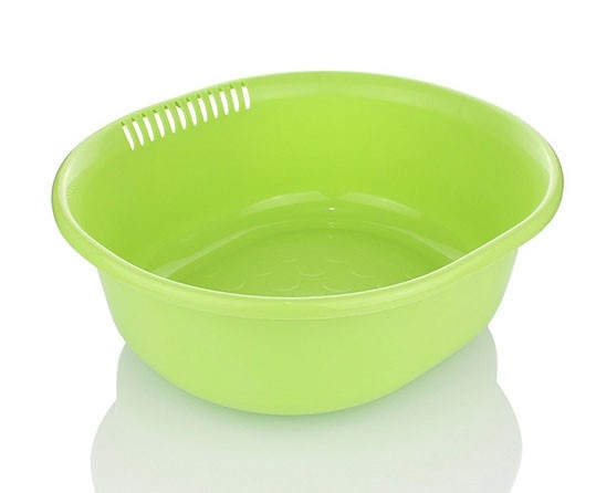 Rổ nhựa 5.3L màu xanh