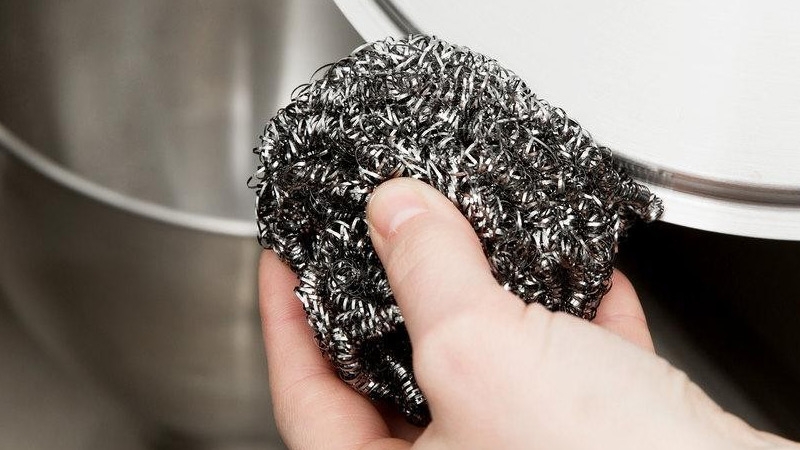 Set 2 miếng cọ xoong nồi bằng thép không gỉ