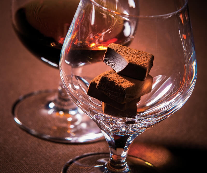 Nama chocolate - Bitter