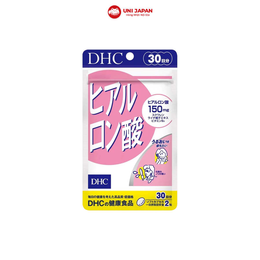 Viên uống Hyalronic cấp nước DHC 20 ngày