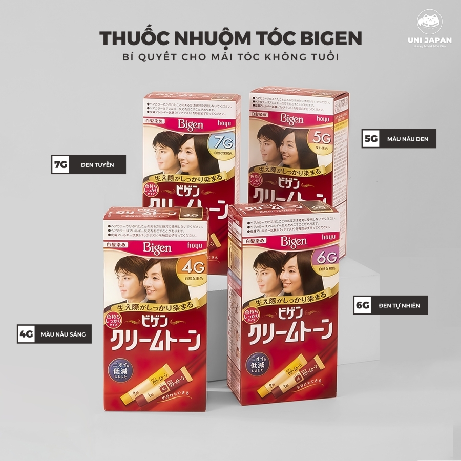 Nhuộm tóc phủ bạc Bigen 4G