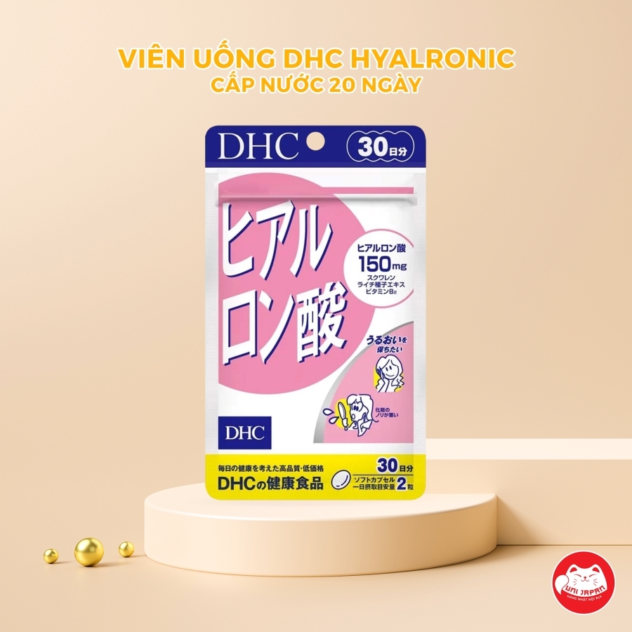 Viên uống Hyalronic cấp nước DHC 20 ngày