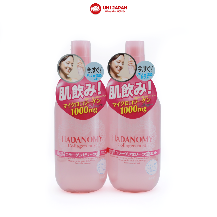 Xịt khoáng Collagen Hadanomy 250ml