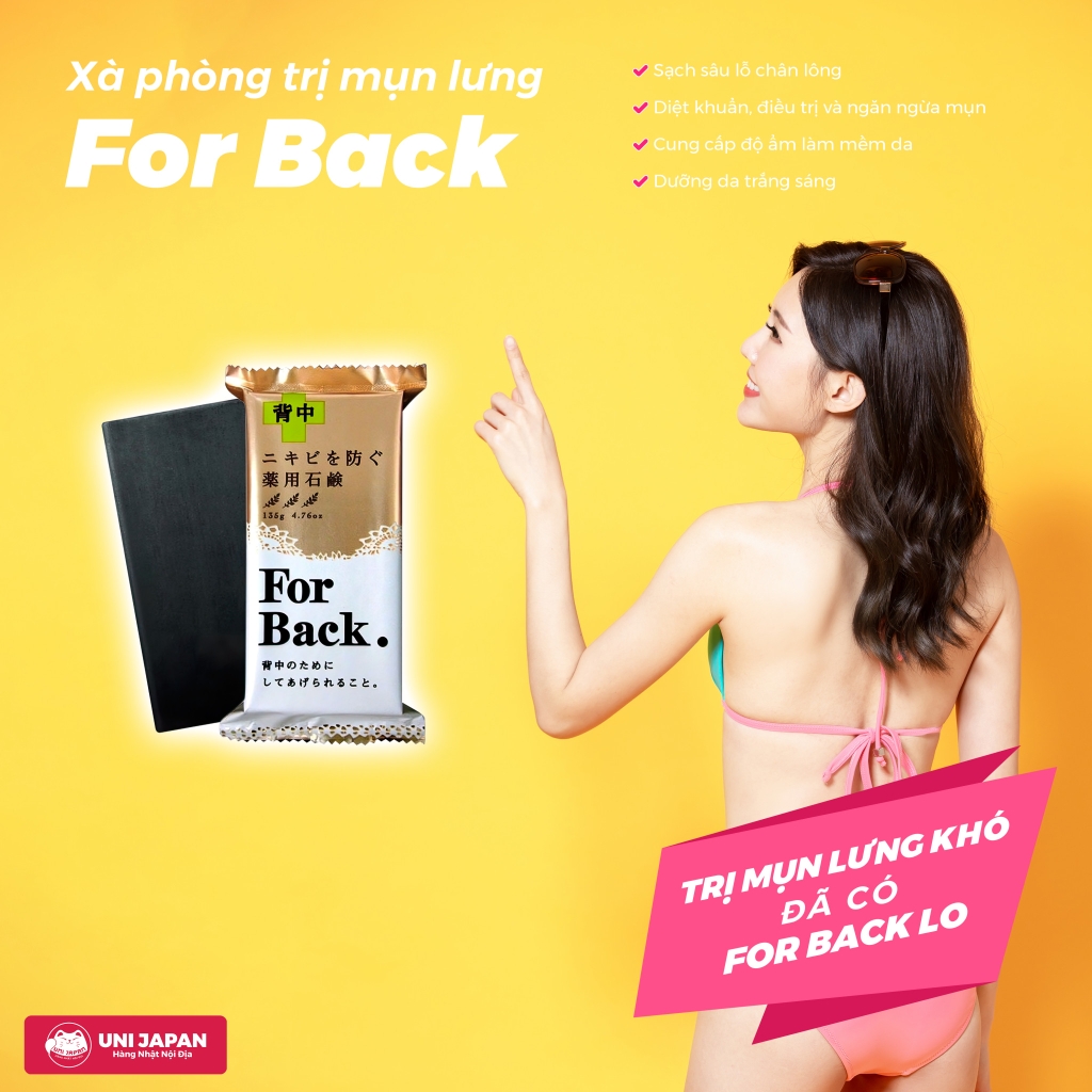 Xà phòng trị mụn lưng For Back