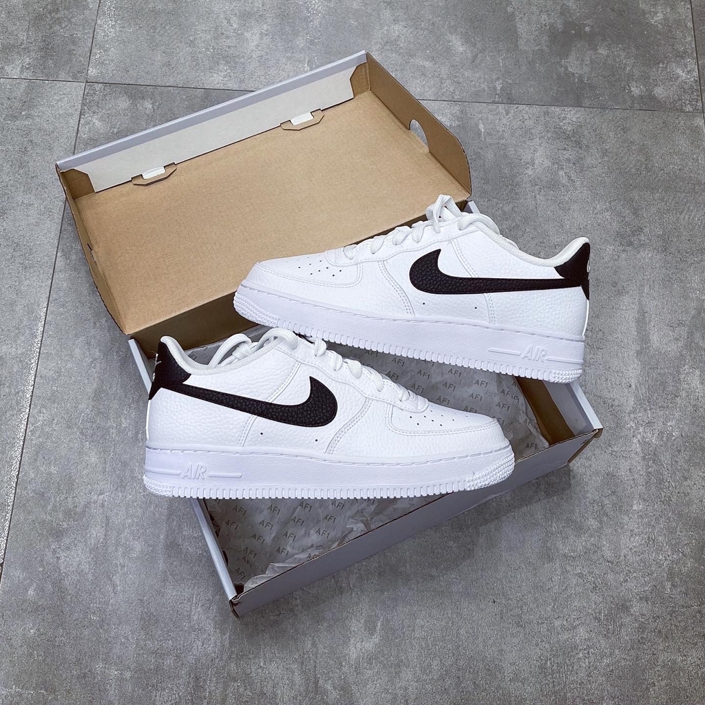 Giày Nike Air Force 1 White Black - CT3839 100 - Trắng đen