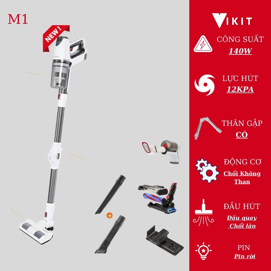 MÁY HÚT BỤI CẦM TAY KHÔNG DÂY M1