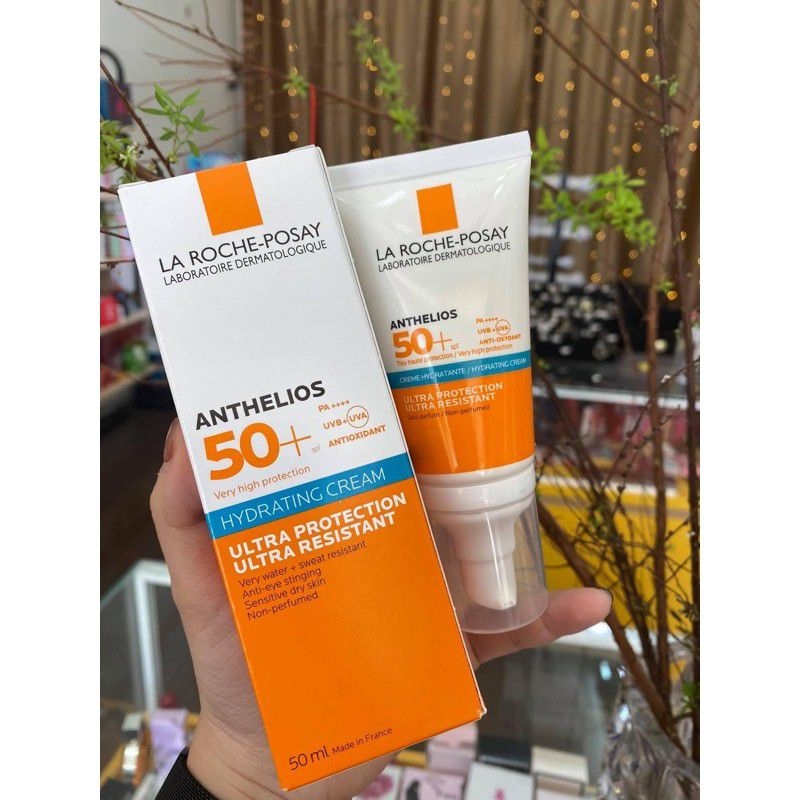 Kem Chống Nắng La Roche Posay Anthelios Ultra Resistant Hydrating SPF 50+ PA ++++ 50ml