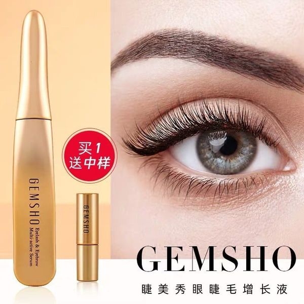 Serum Dưỡng Dài Mi, Mày Gemsho Eyelash & Eyebrow Enhancing 3ml (xx Mỹ)