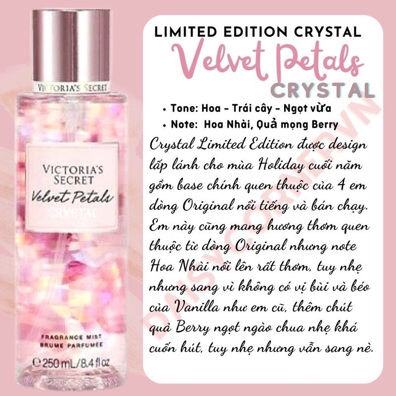 Xịt Body Mist Victoria'S Secret 250ml Các Mùi 2022