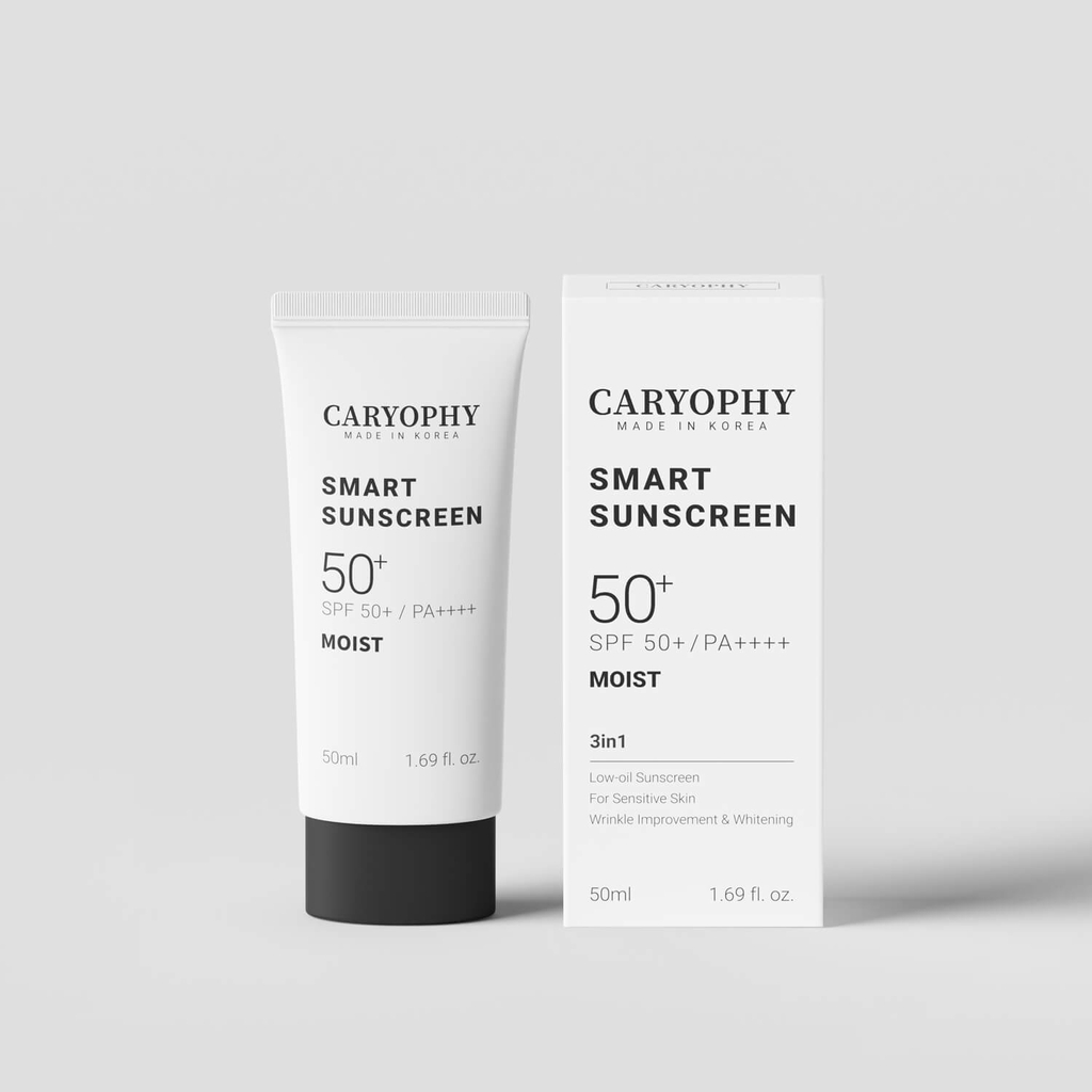 Kem Chống Nắng Caryophy Smart Moist Sunscreen SPF 50+/ PA ++++3in1 50ml