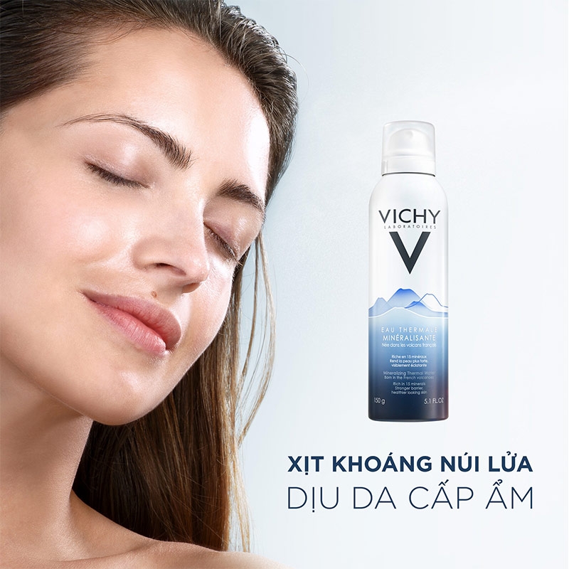 Xịt Khoáng Vichy Eau Thermale Mineralizing Water 50ml CTY