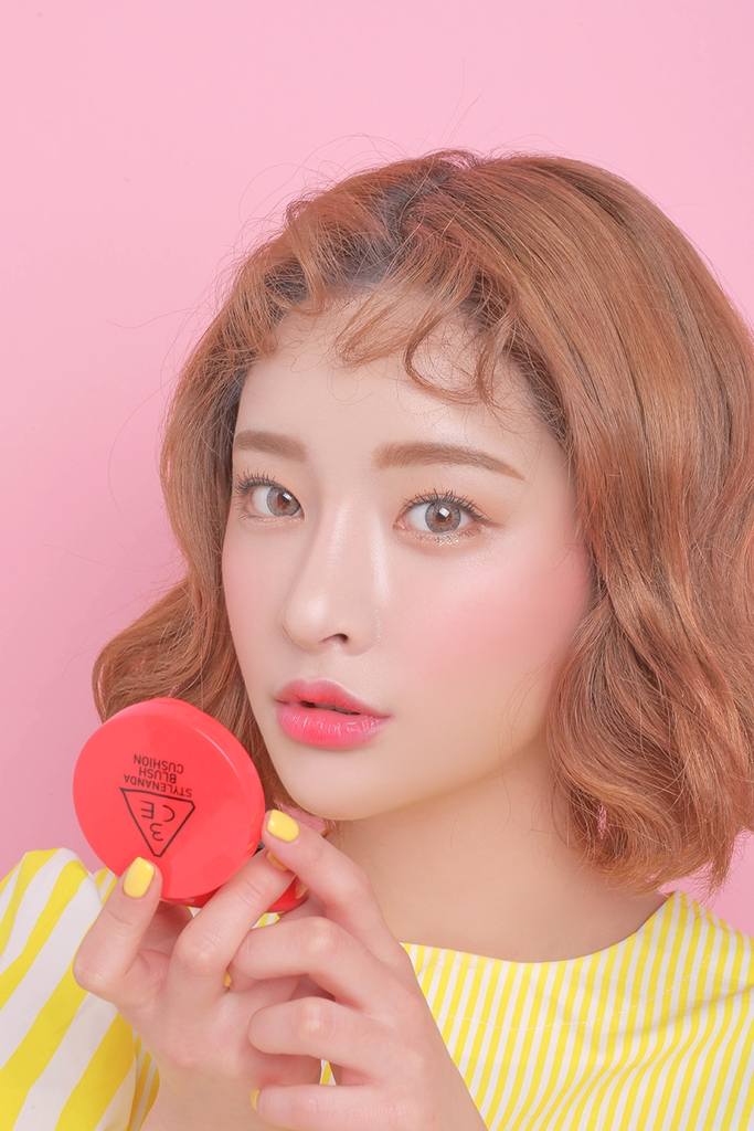 Má Hồng Cushion 3CE Blush #Girlish Red