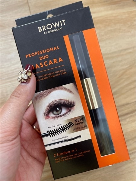 Chuốt Mi Hai Đầu Browit By Nongchat Professional Duo Mascara #Sexy Black