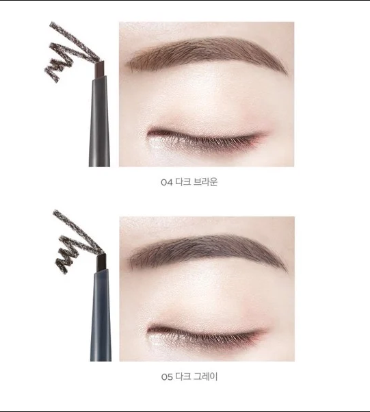 Chì Kẻ Chân Mày The Face Shop Designing Eyebrow Pencil #03 Brown