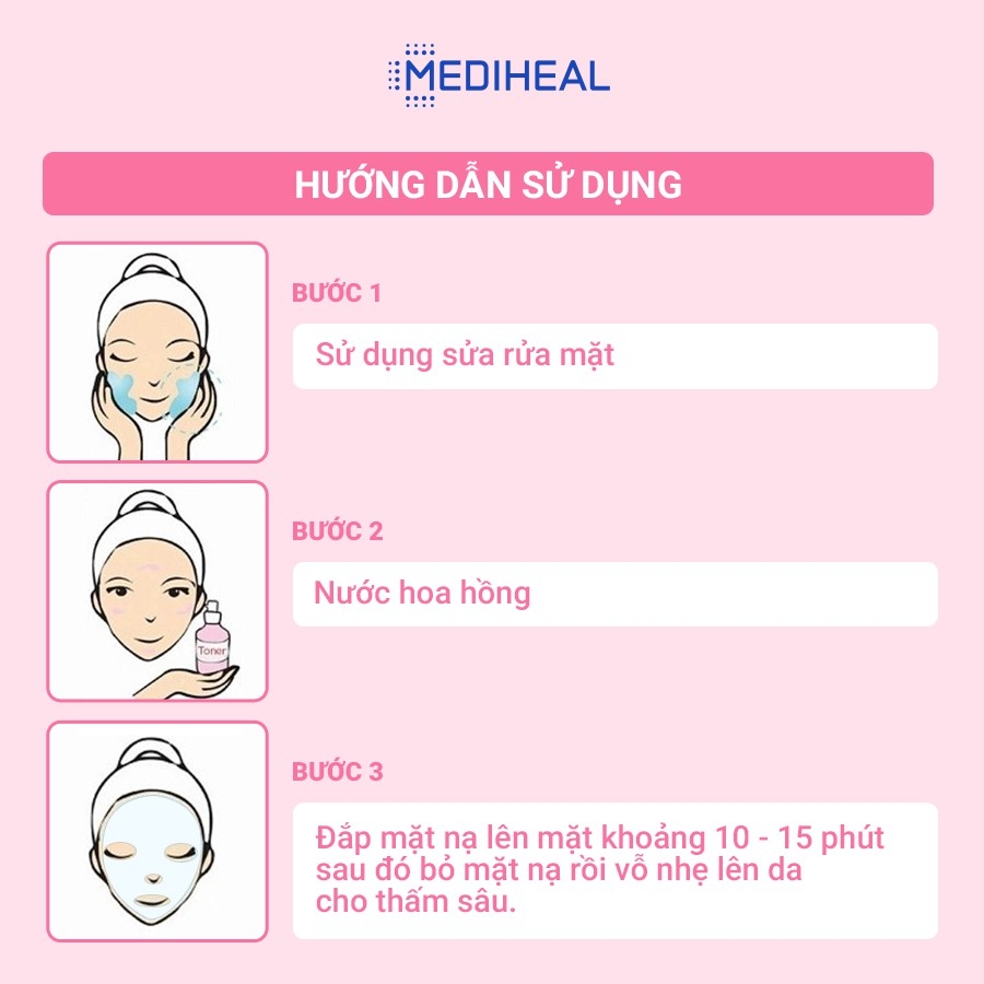 Mặt Nạ Mediheal Pepta Lifting Ampoule Mask Nâng Cơ, Trẻ Hoá Da 20ml