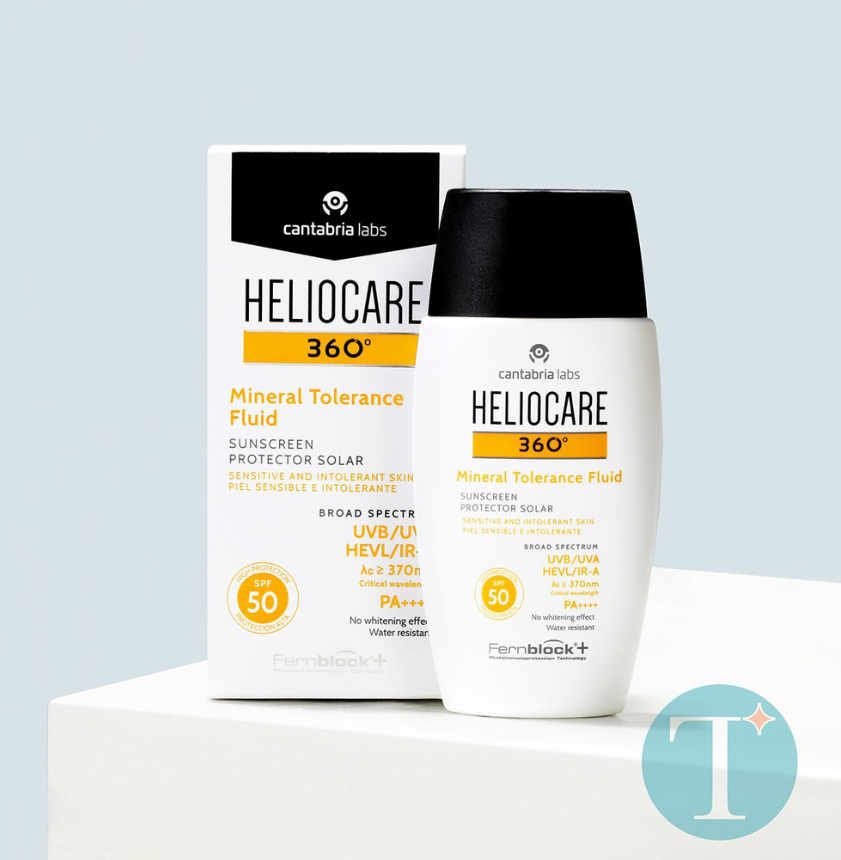 Kem Chống Năng Heliocare 360 Mineral Tolerance Fluid SPF 50 PA++++ 50ml