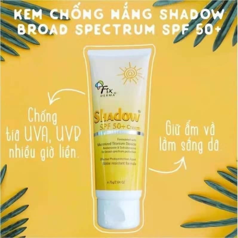 Kem Chống Nắng Fixderma Shadow SPF 50+ Cream(75g)