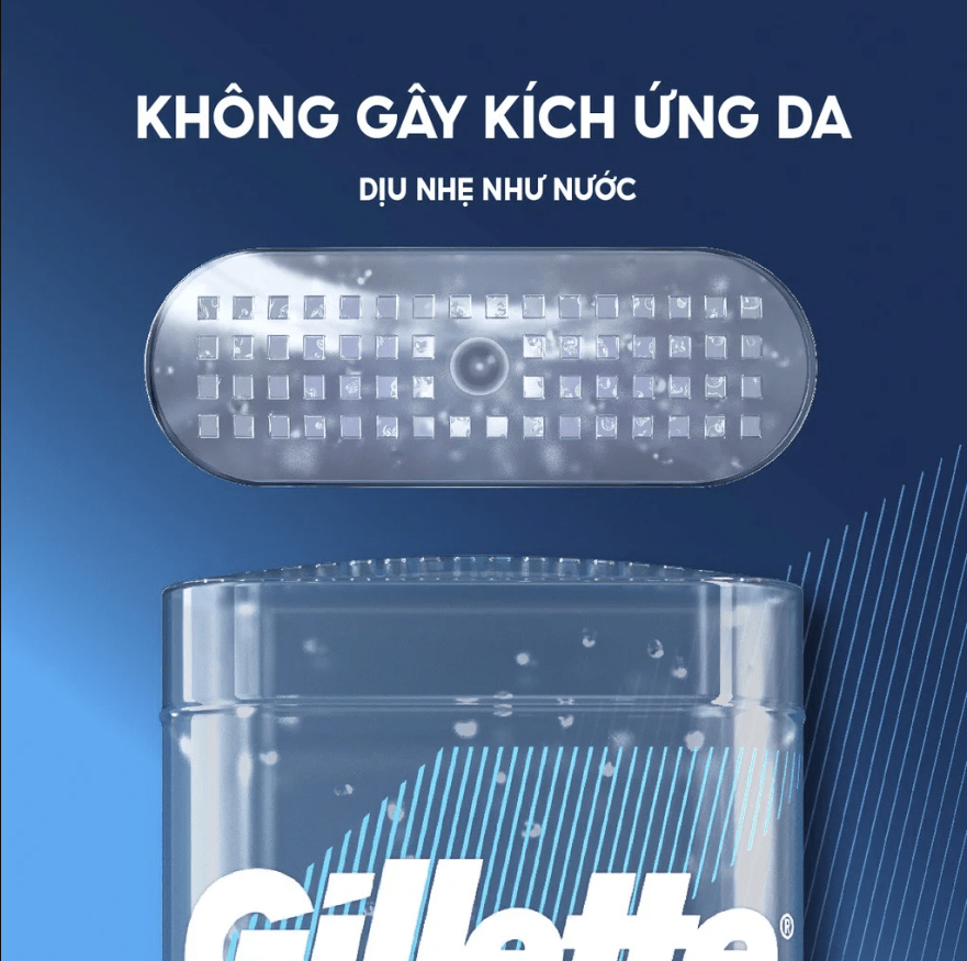Gel Khử Mùi Gillette Giảm Tiết Mồ Hôi Hương Arctic Ice 107g